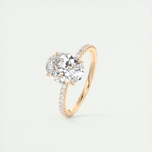 Harper Pavé | Oval