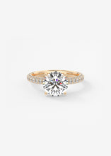 Plunge Triple Pavé | Round