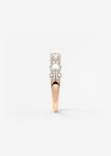 The Oval Scallop Half Eternity 4mm