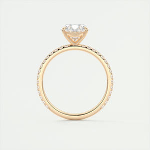 Harper Pavé | Oval