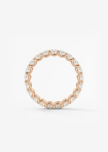 The Oval Scallop Eternity 4mm