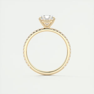 Harper Pavé | Oval
