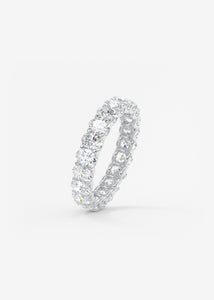 The Oval Scallop Eternity 4mm