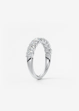 The Oval Scallop Half Eternity 4mm