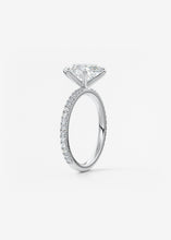 The Harper Six Point Pavé | Oval