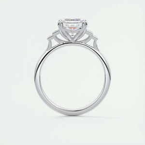 The Deco Five Stone | Asscher
