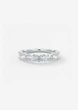 The Oval Scallop Half Eternity 4mm