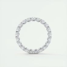 The Oval Scallop Eternity 4mm