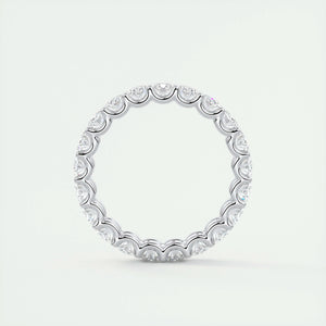 The Oval Scallop Eternity 4mm