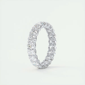 The Oval Scallop Eternity 4mm