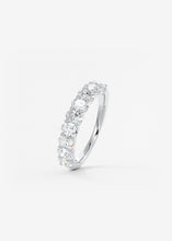 The Oval Scallop Half Eternity 4mm