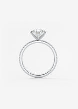 The Harper Six Point Pavé | Oval