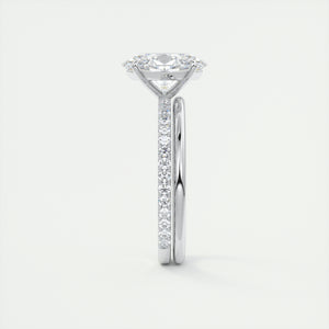 Harper Pavé | Oval