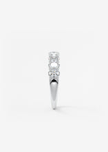 The Oval Scallop Half Eternity 4mm