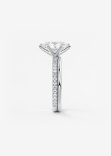 The Harper Six Point Pavé | Oval
