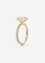 The Harper Six Point Pavé | Oval