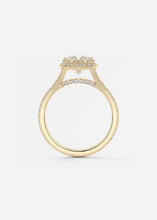 The French Halo | Cushion