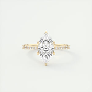 Cathedral Royale Pavé | Marquise