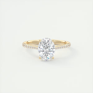 Cathedral Royale Pavé | Oval