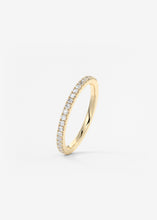The Skinny French Half Eternity 1.5mm