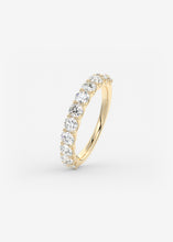 The Round Scallop Half Eternity