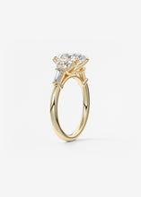 The Nouveau Five Stone | Oval