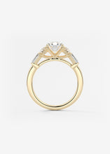 The Nouveau Five Stone | Oval