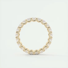 The Oval Scallop Eternity 4mm