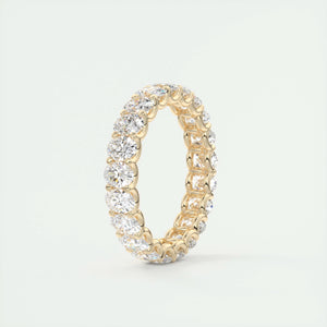 The Oval Scallop Eternity 4mm