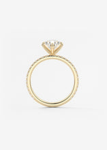 The Harper Six Point Pavé | Oval
