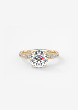 Plunge Triple Pavé | Round