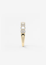 The Oval Scallop Half Eternity 4mm